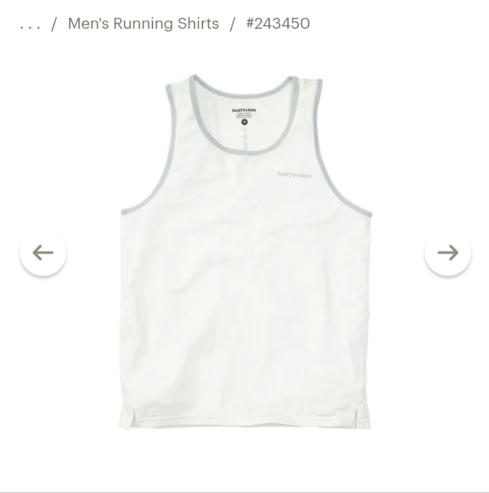 Nathan's men's sprinter top size large